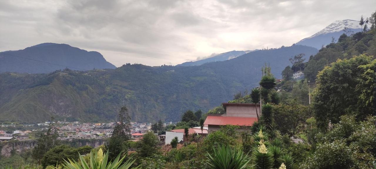 "Casa Verde" En Banos De Agua Santa Con Vista Al Volcan Tungurahua المظهر الخارجي الصورة