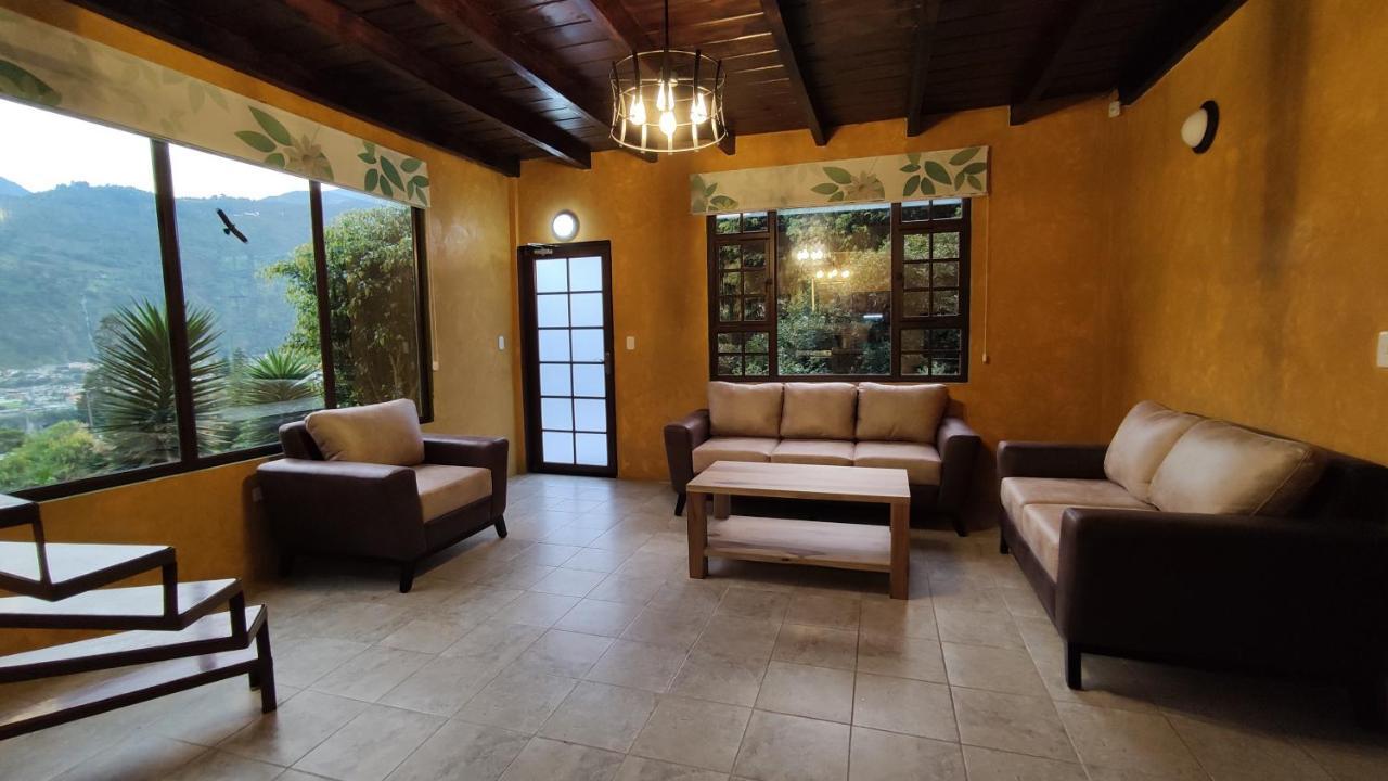 "Casa Verde" En Banos De Agua Santa Con Vista Al Volcan Tungurahua المظهر الخارجي الصورة