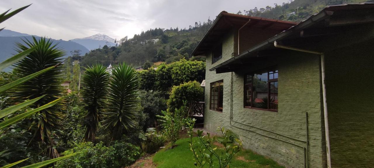 "Casa Verde" En Banos De Agua Santa Con Vista Al Volcan Tungurahua المظهر الخارجي الصورة