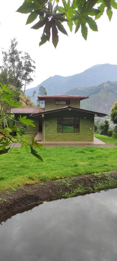 "Casa Verde" En Banos De Agua Santa Con Vista Al Volcan Tungurahua المظهر الخارجي الصورة
