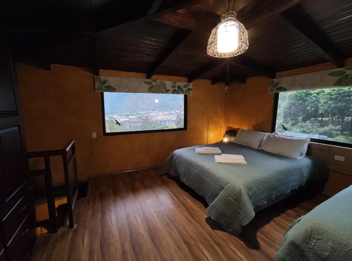 "Casa Verde" En Banos De Agua Santa Con Vista Al Volcan Tungurahua المظهر الخارجي الصورة